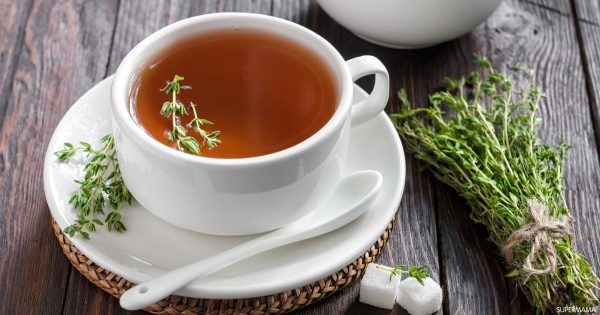 فوائد شاي الزعتر للقولون